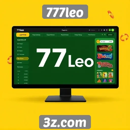 Interface do usuário do 777leo e sua usabilidade